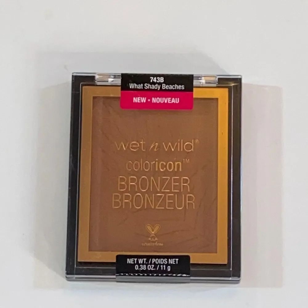 10/$50 Wet n Wild Coloricon Bronzer in Black Case 743B What Shady Beaches
